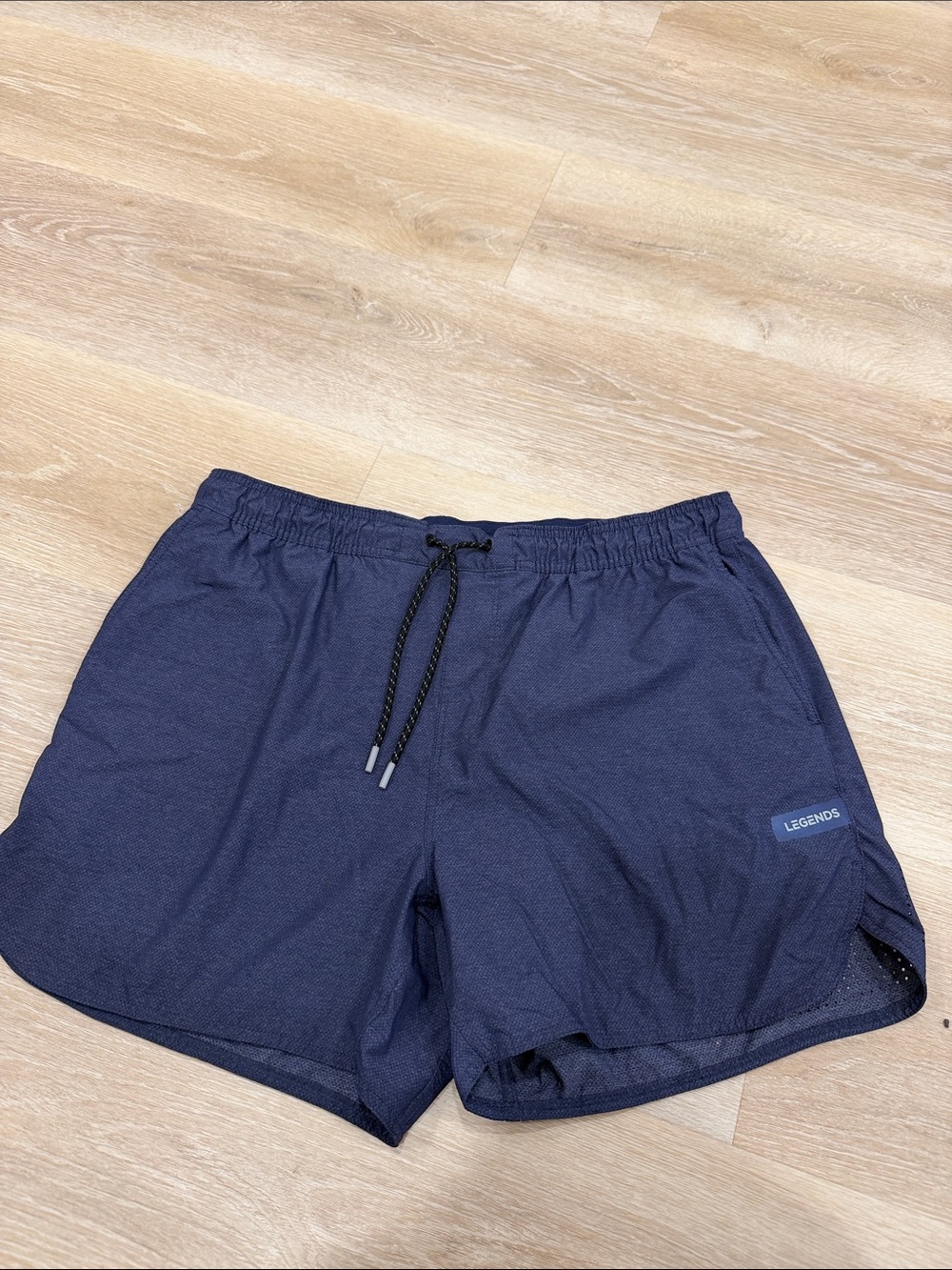 Men's Legends Luka Navy Athletic Shorts 5” with Liner